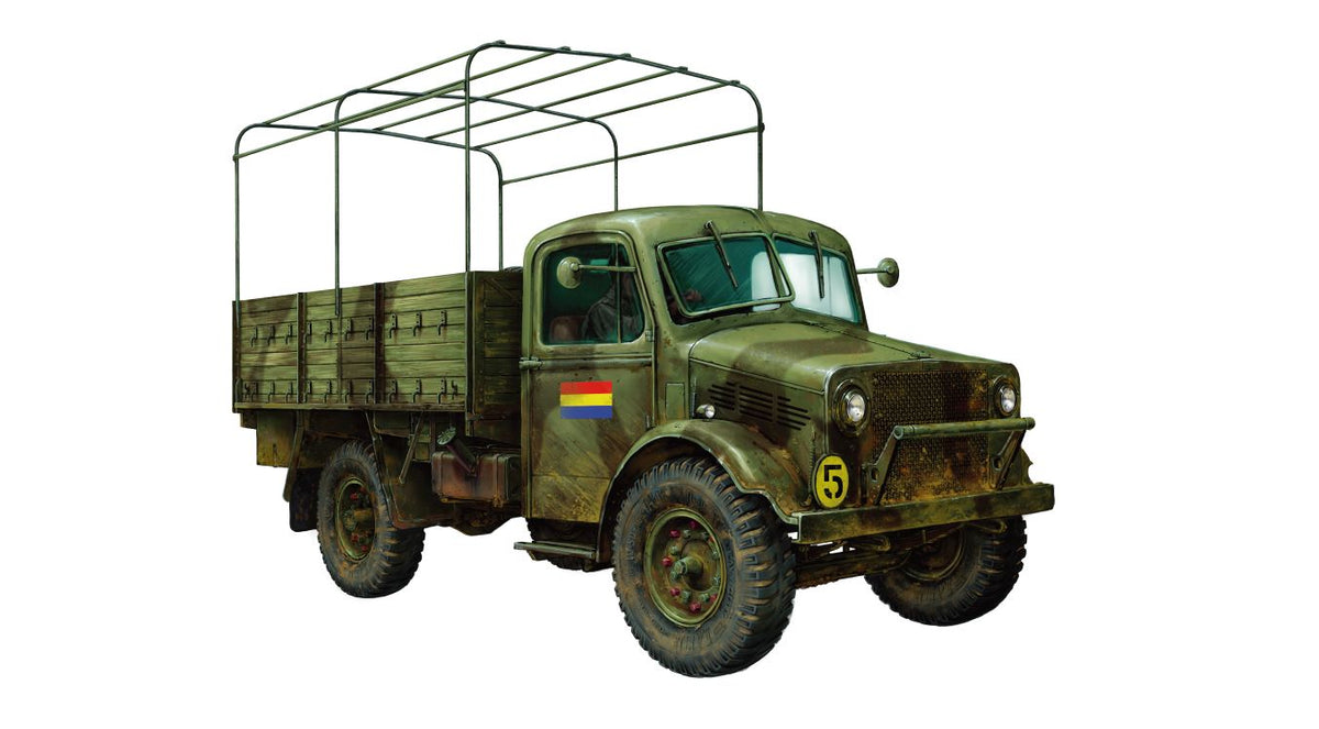 Riich Models CV35A019 1:35 Bedford GS Lorry OXD Mk.I Early / Late Production (With interior)