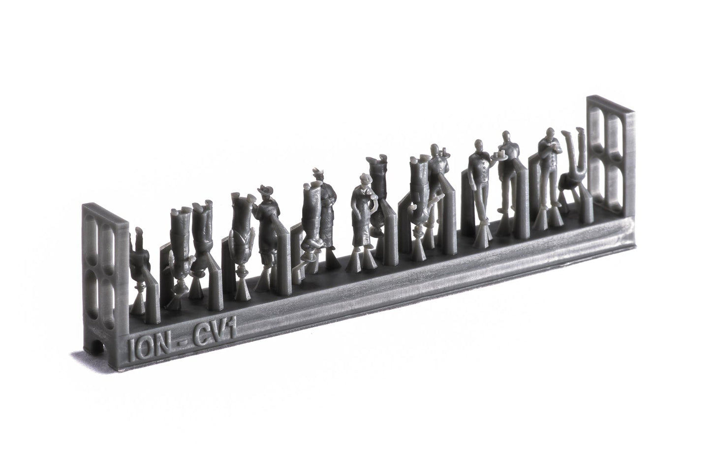 ION Model CV200-001 1:200 20th Century Civil Ship Passengers & Crew (3D-Printed)