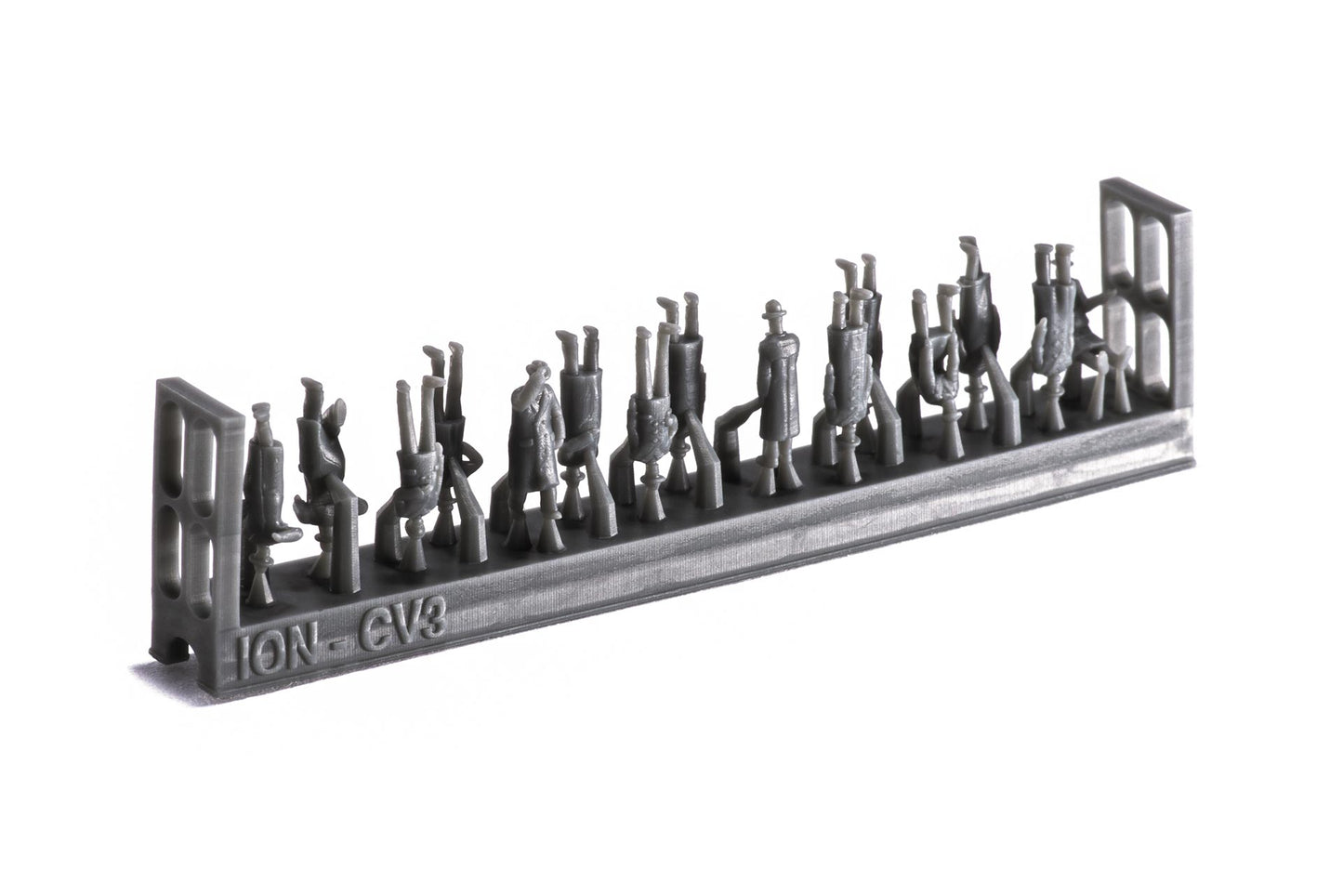 ION Model CV200-001 1:200 20th Century Civil Ship Passengers & Crew (3D-Printed)