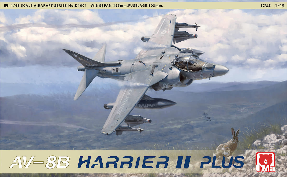 UMa Model D1001 1:48 McDonnell-Douglas AV-8B Harrier