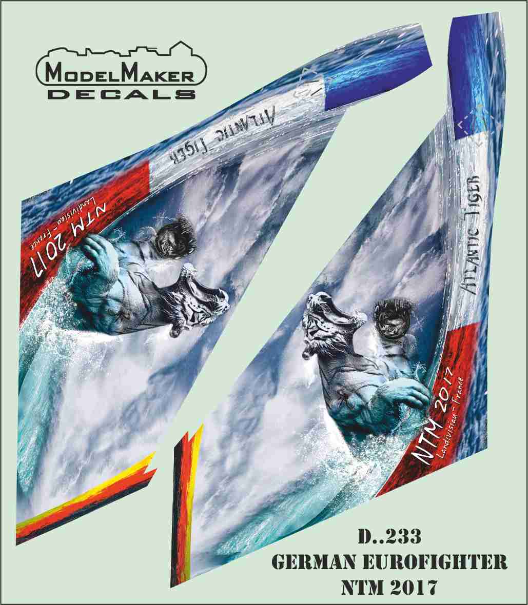 Model Maker Decals D48233 1:48 German Eurofighter ntm 2017