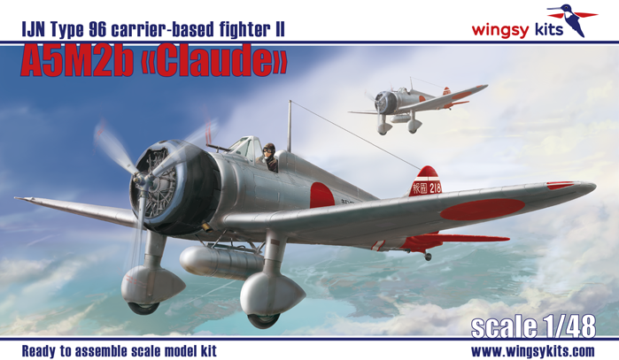 wingsy kits D5-01 1:48 Mitsubishi A5M2b 'Claude' type 96