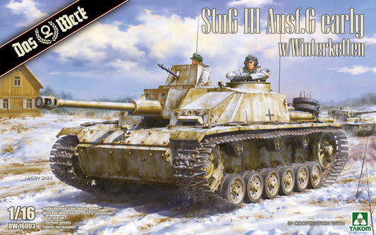 Das Werk DW16003 1:16 StuG.III Ausf.G Early Version with Winter Tracks