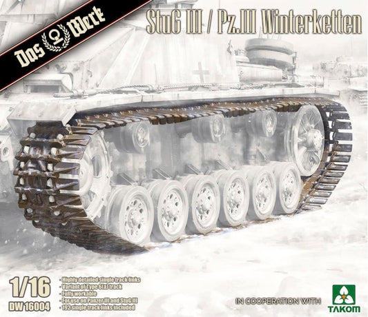 Das Werk DW16004 1:16 StuG III / Pz.III Winterketten Workable Track