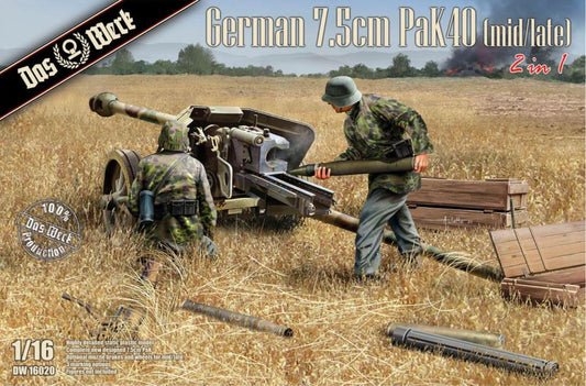 Das Werk DW16020 1:16 PAK40 7.5 cm Mid/Late