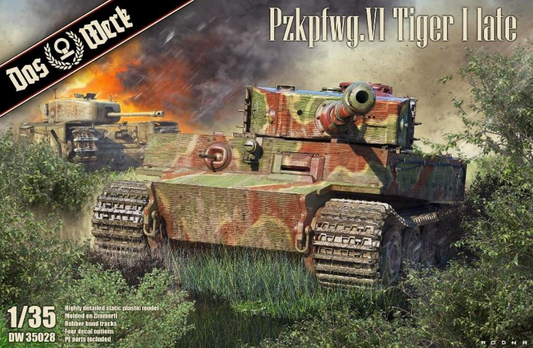 Das Werk DW35028 1:35 Pzkpfwg.VI Tiger I Late