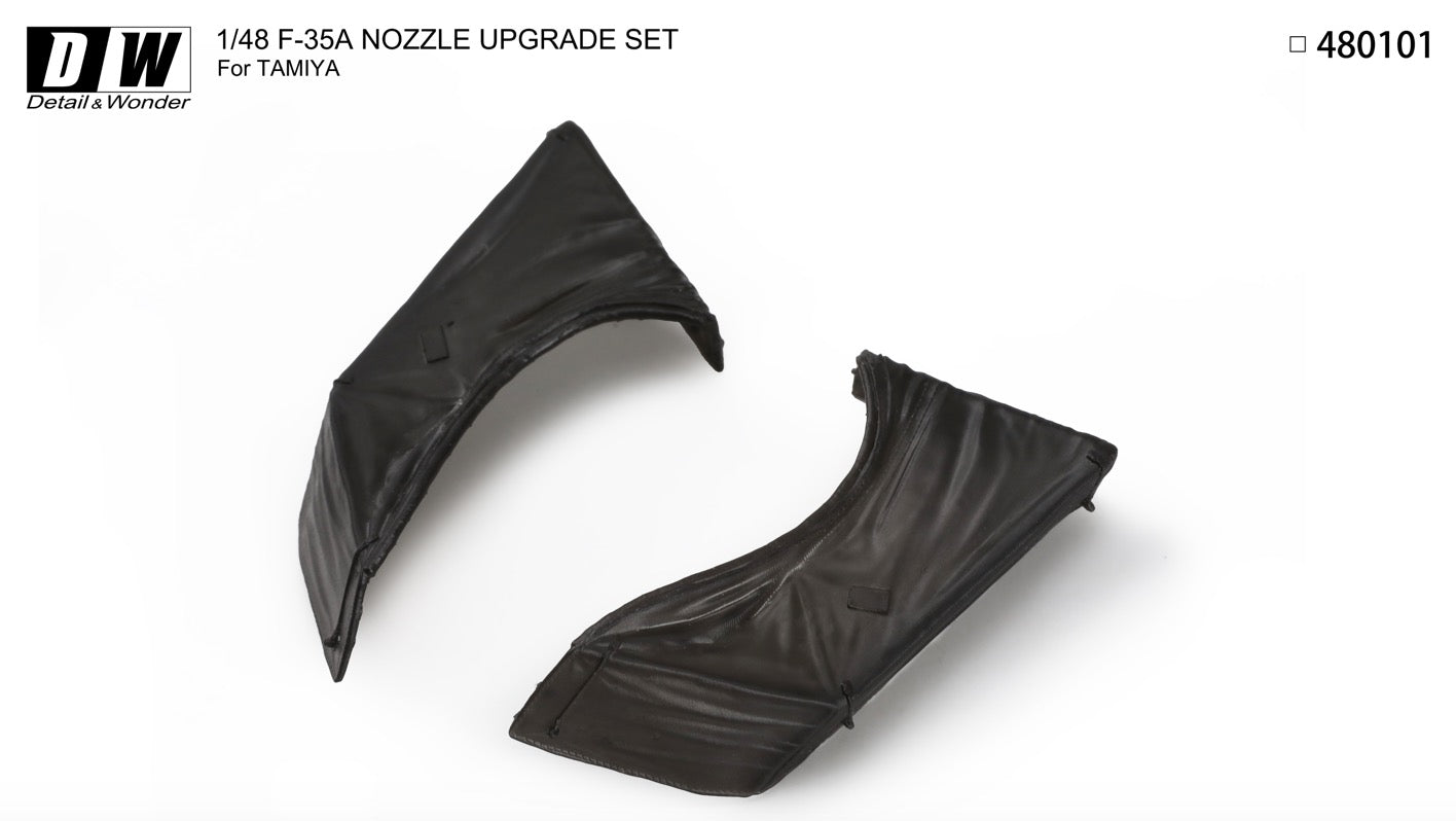 Detail & Wonder 480101 1:48 Lockheed-Martin F-35A Lightning II Nozzles (Included FOD Cover)