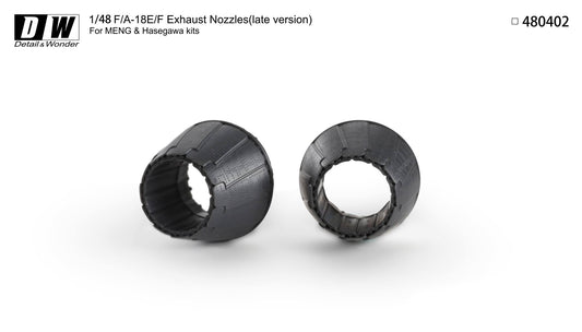Detail & Wonder 480402 1:48 Boeing F/A-18E/F Hornet Exhaust Nozzles (Late Version)