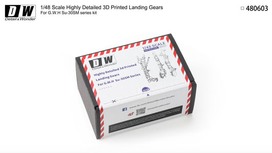 Detail & Wonder 480603 1:48 Sukhoi Su-30SM Landing Gear