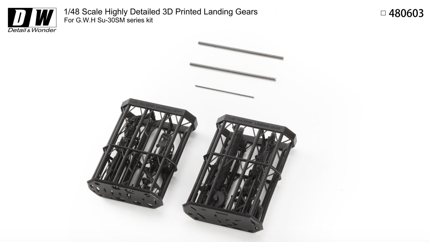 Detail & Wonder 480603 1:48 Sukhoi Su-30SM Landing Gear