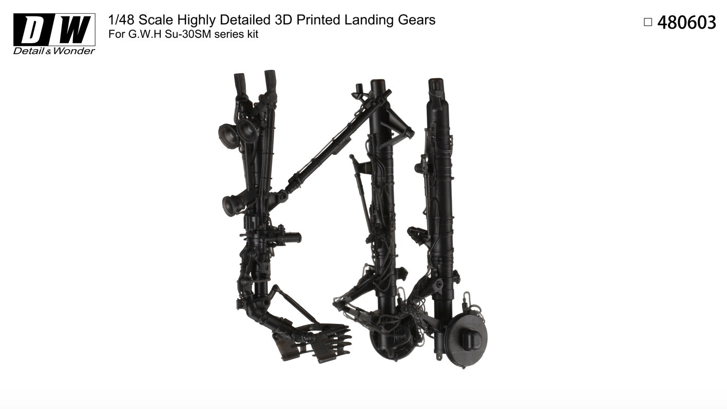 Detail & Wonder 480603 1:48 Sukhoi Su-30SM Landing Gear
