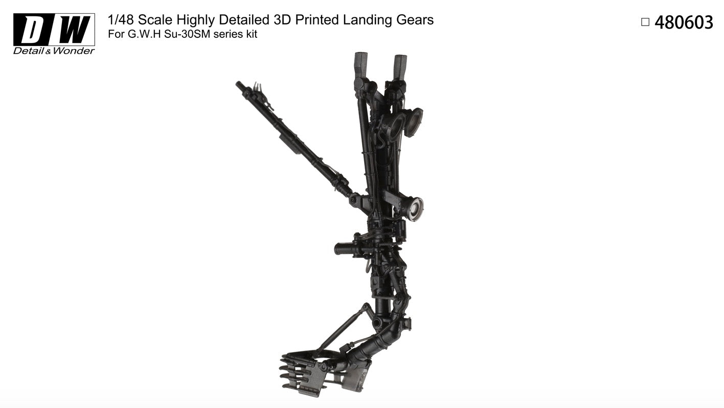Detail & Wonder 480603 1:48 Sukhoi Su-30SM Landing Gear