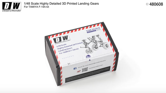 Detail & Wonder 480608 1:48 Grumman F-14A Tomcat Landing Gear