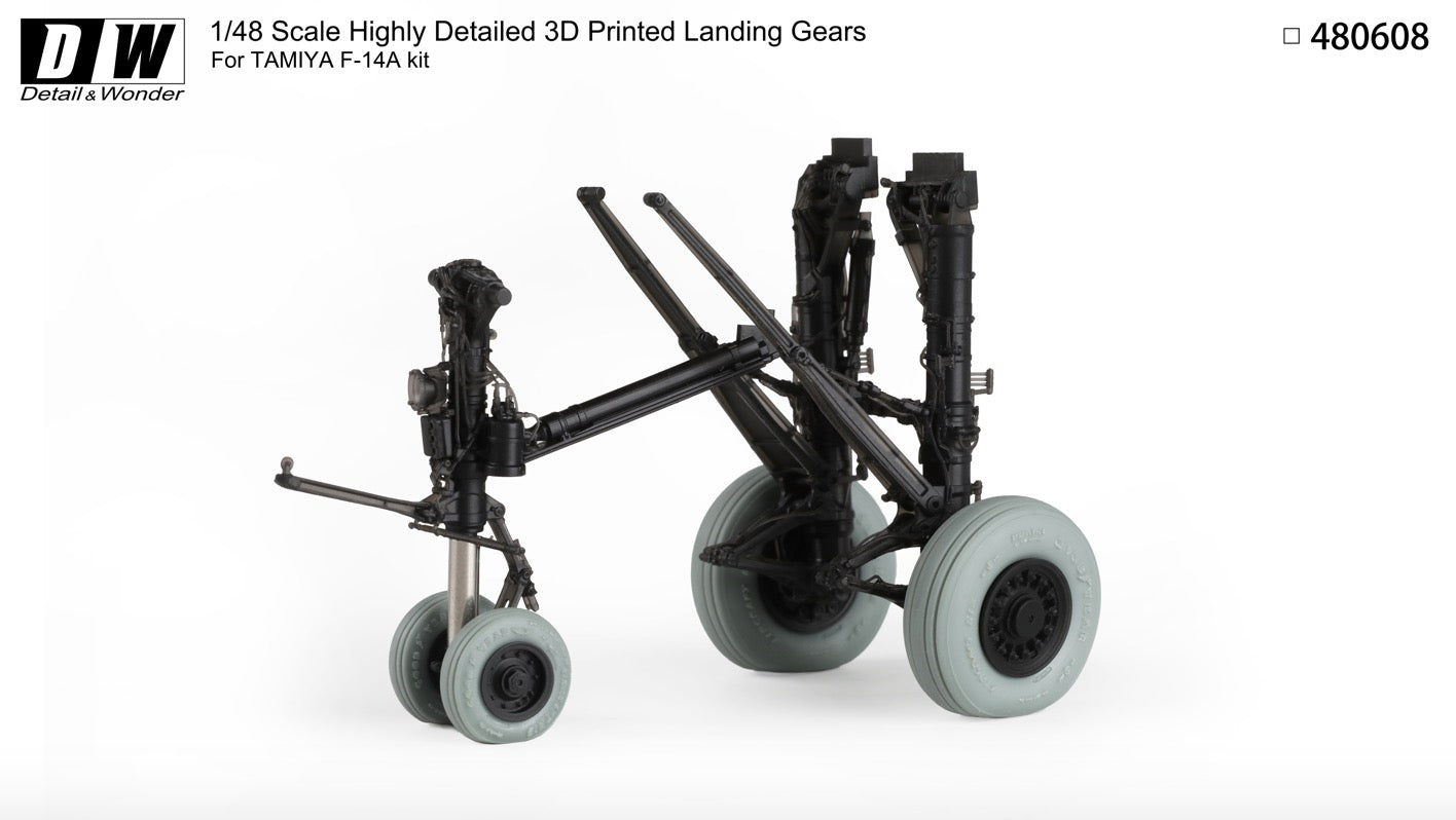 Detail & Wonder 480608 1:48 Grumman F-14A Tomcat Landing Gear