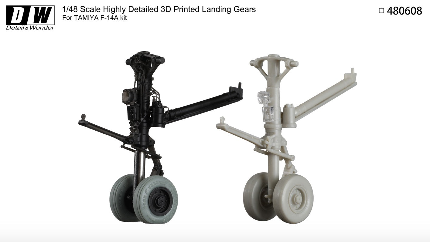 Detail & Wonder 480608 1:48 Grumman F-14A Tomcat Landing Gear