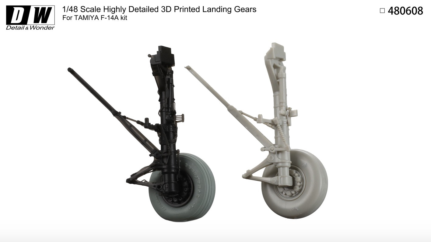 Detail & Wonder 480608 1:48 Grumman F-14A Tomcat Landing Gear