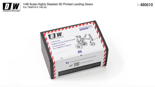 Detail & Wonder 480610 1:48 Grumman F-14D Tomcat Landing Gear