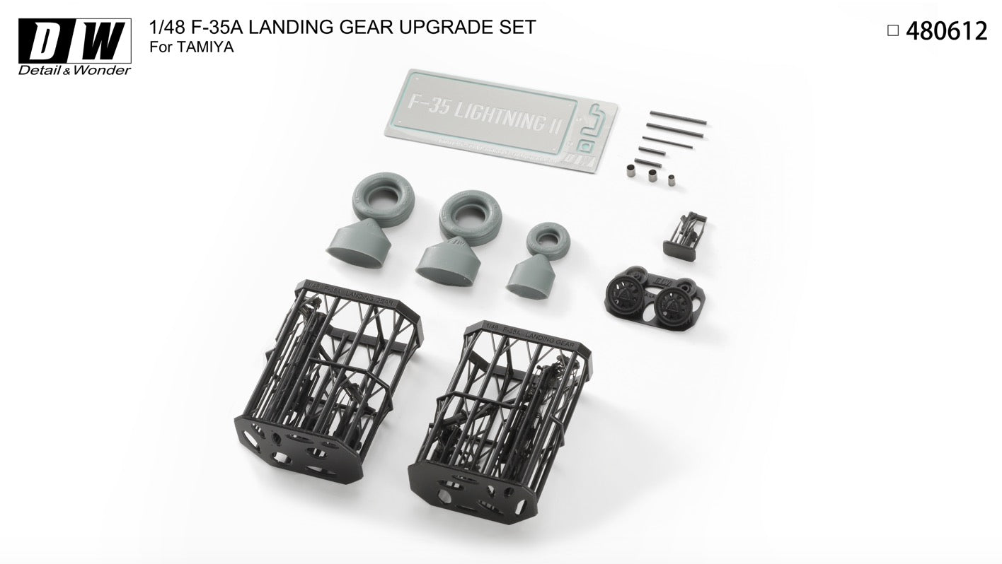 Detail & Wonder 480612 1:48 Lockheed-Martin F-35A Lightning II Landing Gear