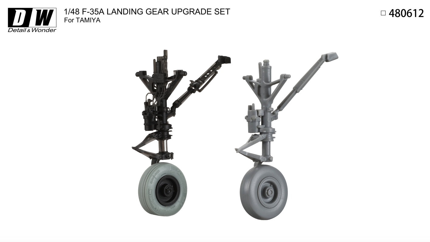 Detail & Wonder 480612 1:48 Lockheed-Martin F-35A Lightning II Landing Gear