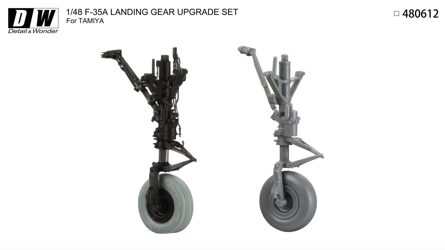 Detail & Wonder 480612 1:48 Lockheed-Martin F-35A Lightning II Landing Gear