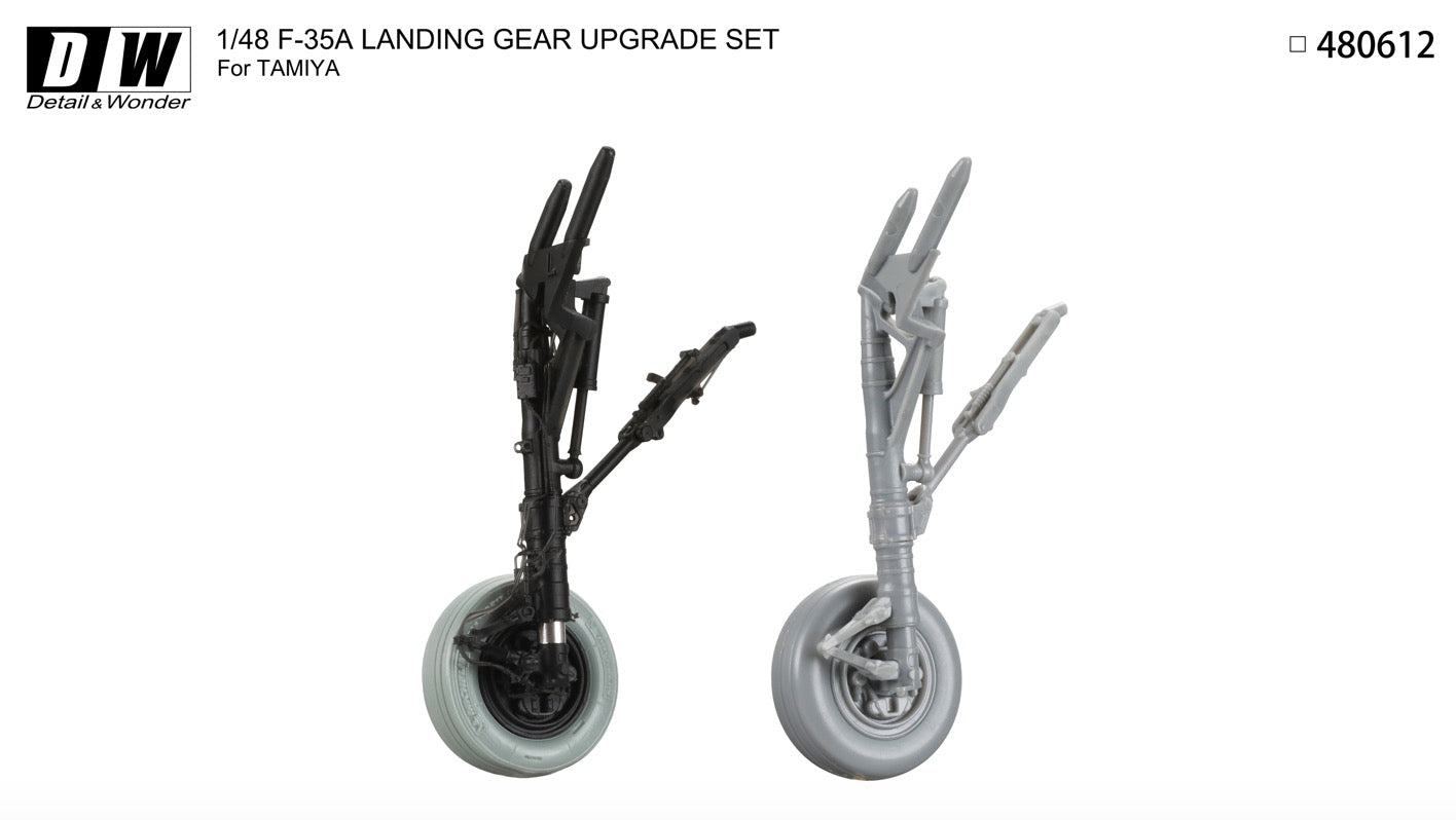 Detail & Wonder 480612 1:48 Lockheed-Martin F-35A Lightning II Landing Gear