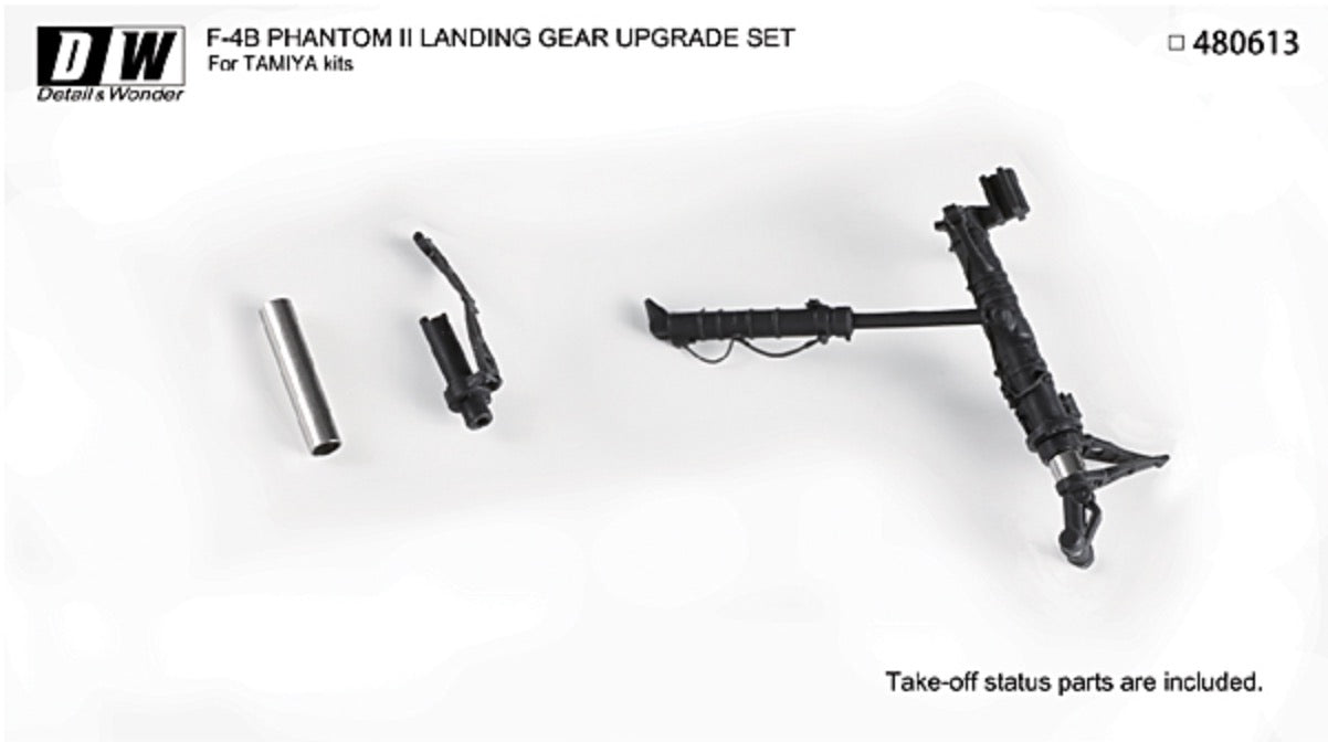 Detail & Wonder 480613 1:48 McDonnell F-4B Phantom II Landing Gear Upgrade Set