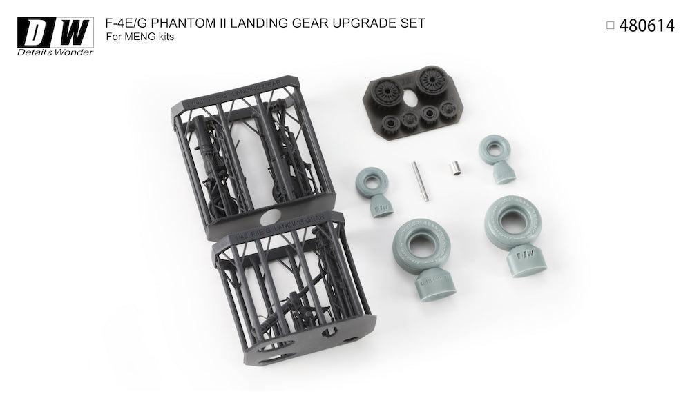 Detail & Wonder 480614 1:48 McDonnell F-4E/F-4G Phantom Landing Gear