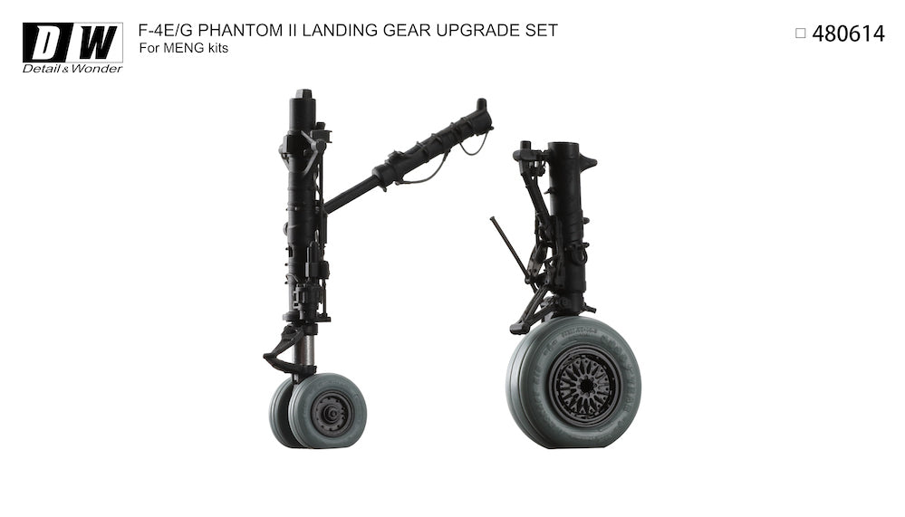 Detail & Wonder 480614 1:48 McDonnell F-4E/F-4G Phantom Landing Gear