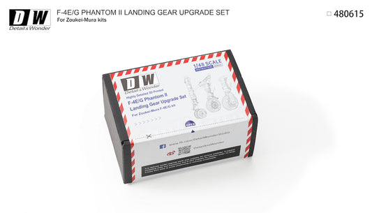 Detail & Wonder 480615 1:48 McDonnell F-4E/F-4F Phantom Undercarriage