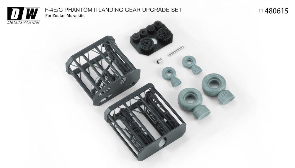 Detail & Wonder 480615 1:48 McDonnell F-4E/F-4F Phantom Undercarriage