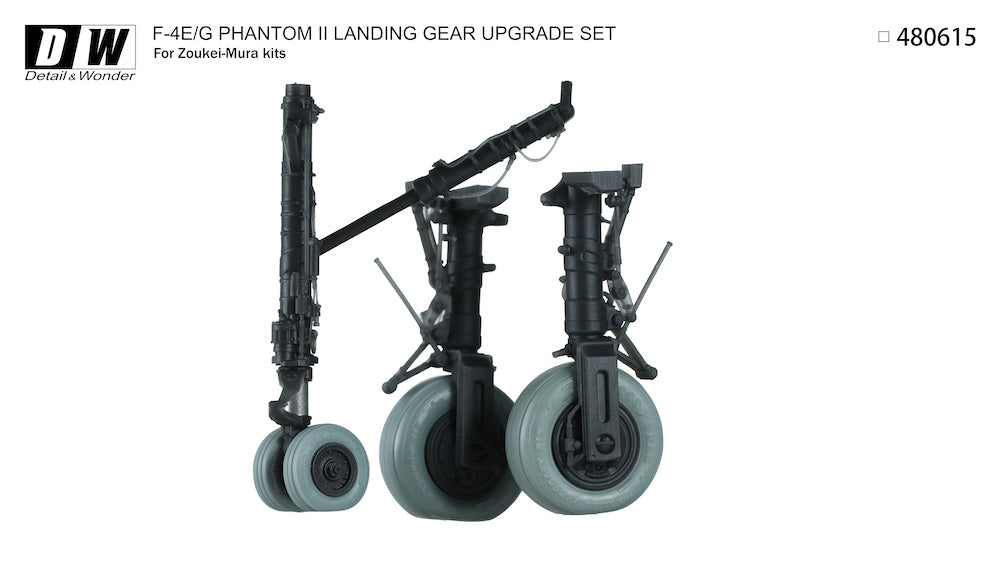 Detail & Wonder 480615 1:48 McDonnell F-4E/F-4F Phantom Undercarriage
