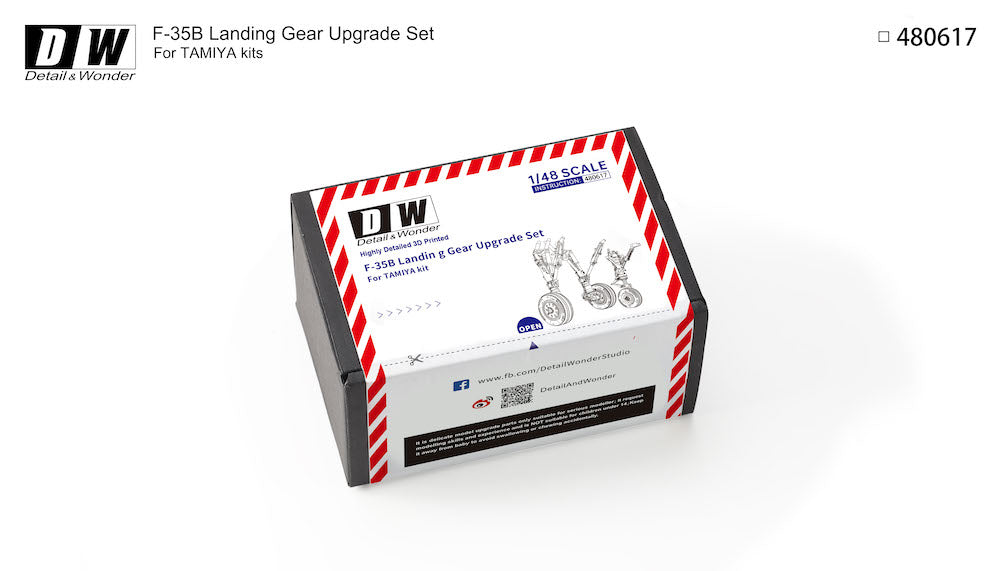 Detail & Wonder 480617 1:48 Lockheed-Martin F-35B Lightning II Landing Gear