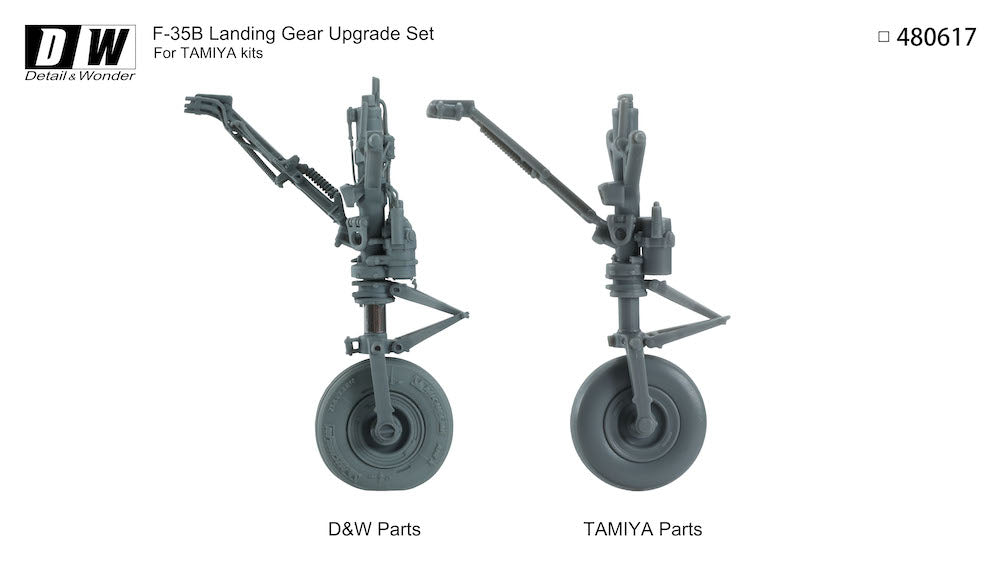 Detail & Wonder 480617 1:48 Lockheed-Martin F-35B Lightning II Landing Gear