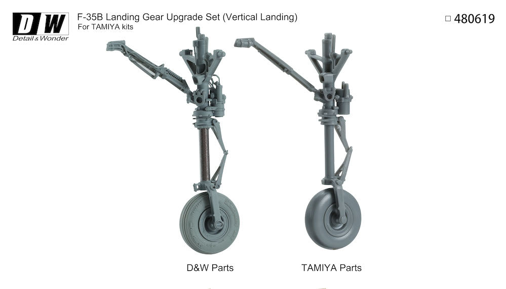 Detail & Wonder 480619 1:48 Lockheed-Martin F-35B Lightning II Landing Gear Vertical Landing