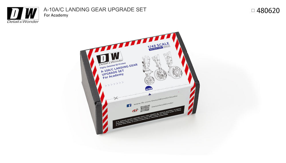 Detail & Wonder 480620 1:48 Fairchild A-10C Thunderbolt II Landing Gear