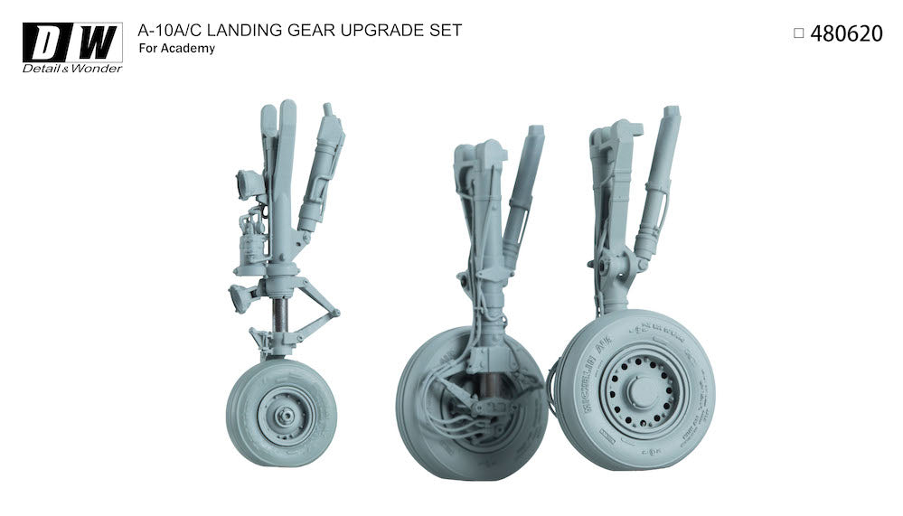 Detail & Wonder 480620 1:48 Fairchild A-10C Thunderbolt II Landing Gear