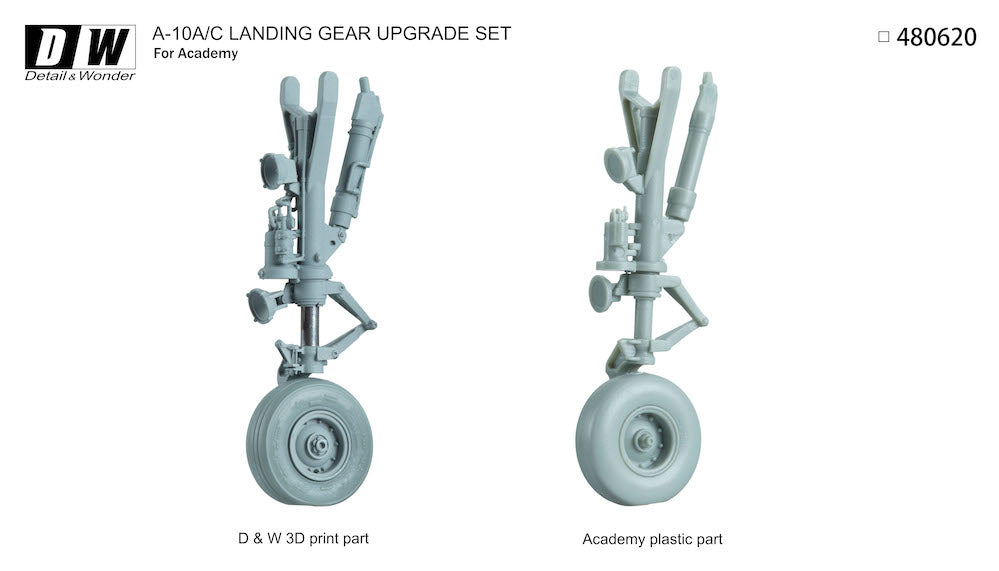 Detail & Wonder 480620 1:48 Fairchild A-10C Thunderbolt II Landing Gear