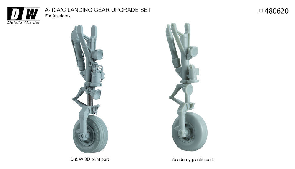 Detail & Wonder 480620 1:48 Fairchild A-10C Thunderbolt II Landing Gear