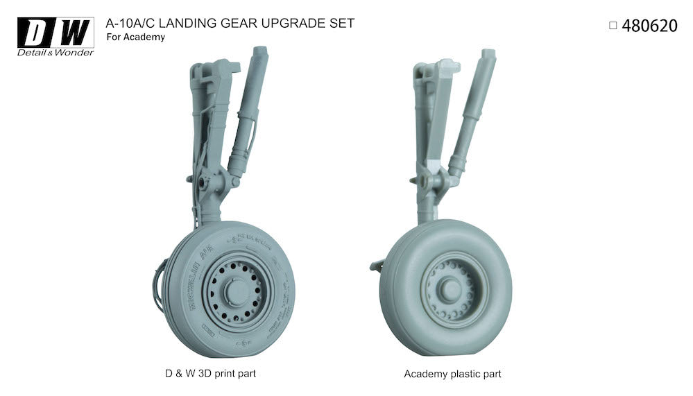 Detail & Wonder 480620 1:48 Fairchild A-10C Thunderbolt II Landing Gear