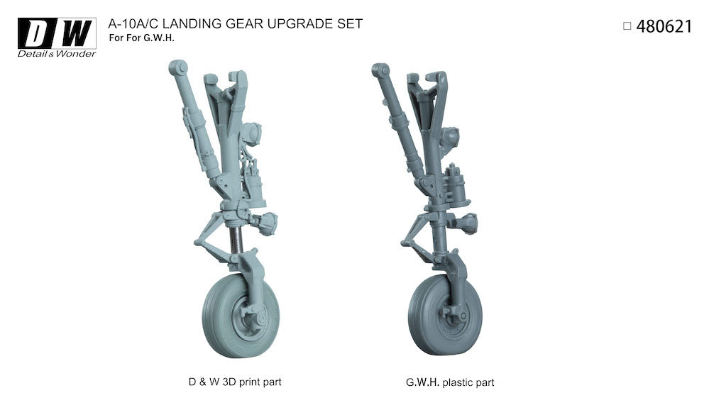 Detail & Wonder 480621 1:48 Fairchild A-10C Thunderbolt II Landing Gear