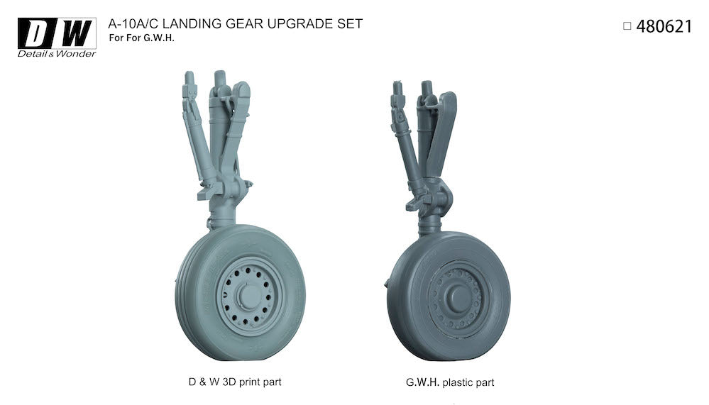 Detail & Wonder 480621 1:48 Fairchild A-10C Thunderbolt II Landing Gear