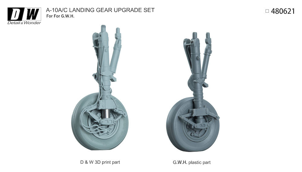 Detail & Wonder 480621 1:48 Fairchild A-10C Thunderbolt II Landing Gear
