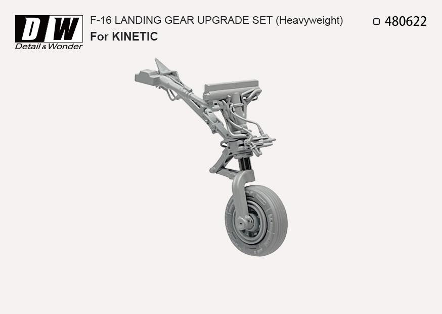 Detail & Wonder 480622 1:48 F-16 Landing Gear Upgrade Kit