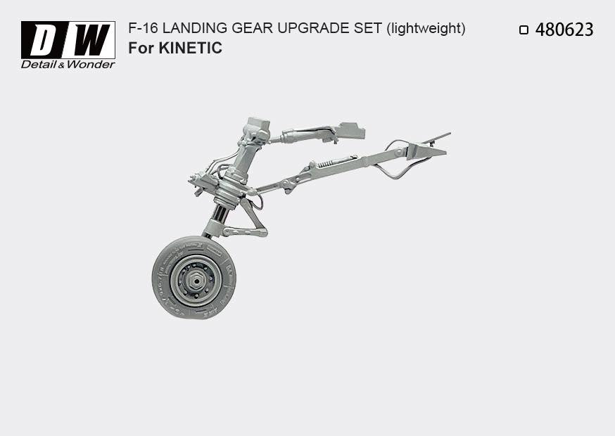 Detail & Wonder 480623 1:48 F-16 lightweight landing gear, tailor-made