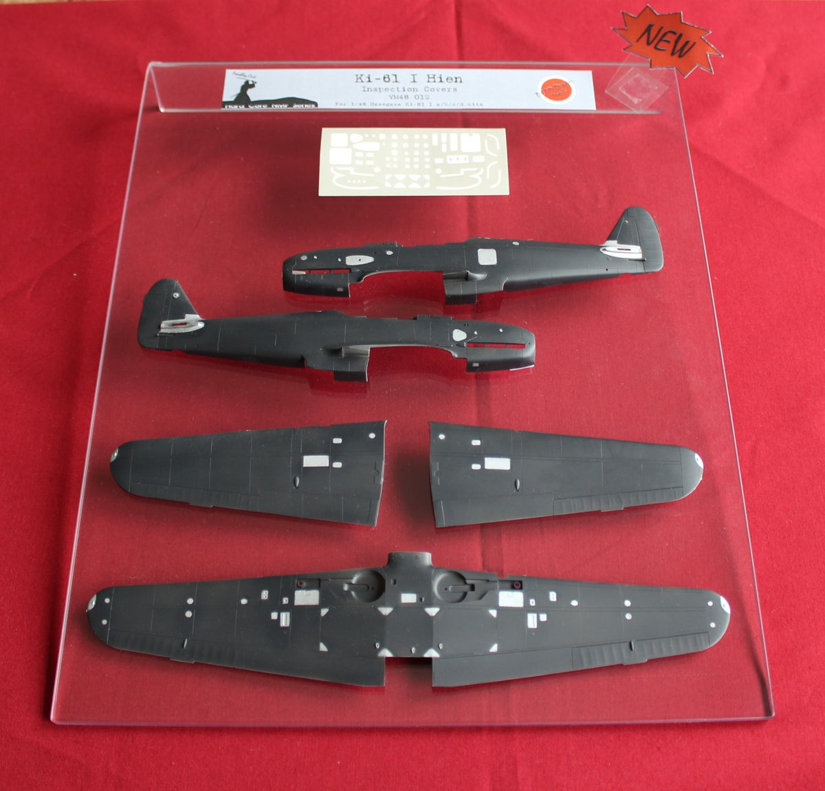 Dead Design Models HC48001 1:48 Kawasaki Ki-61-I Ko/Otsu/Hei/Tei Hien Inspection Covers NMF
