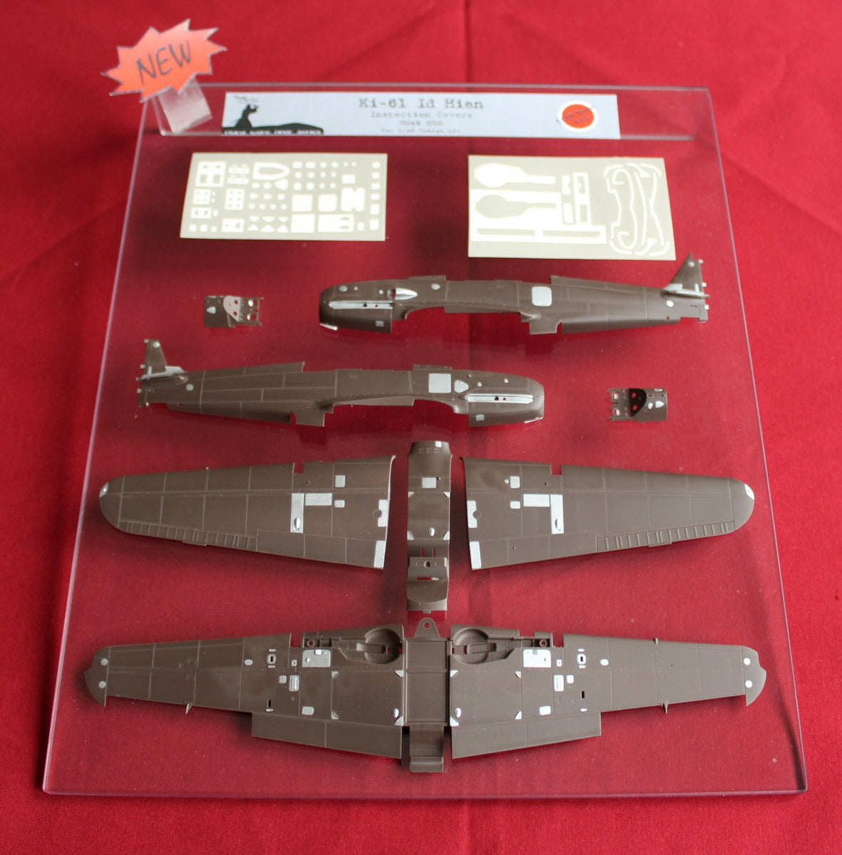 Dead Design Models HC48002 1:48 Kawasaki Ki-61 Tei Hien Inspection Covers NMF