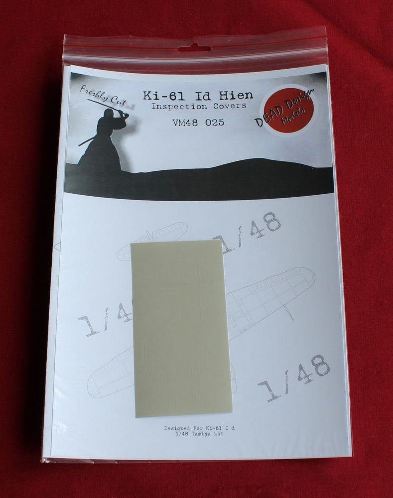 Dead Design Models HC48002 1:48 Kawasaki Ki-61 Tei Hien Inspection Covers NMF