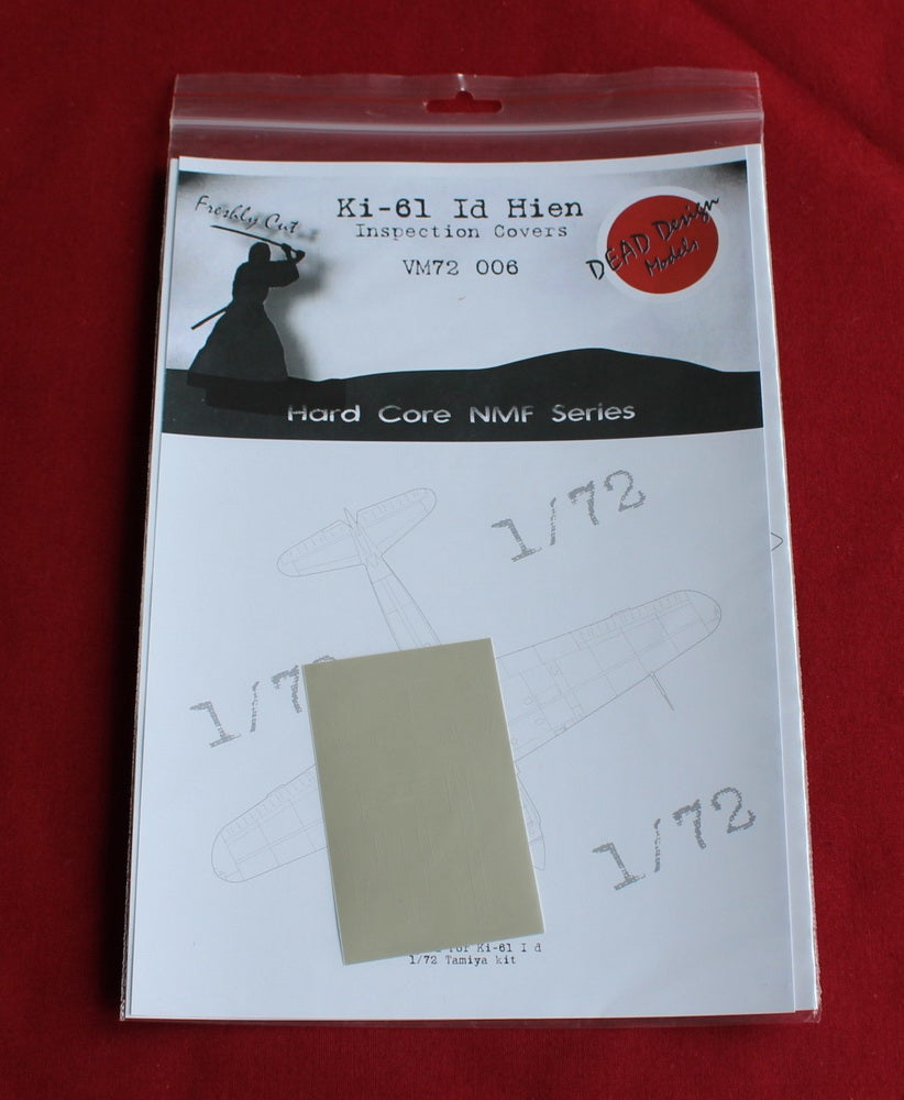 Dead Design Models HC72001 1:72 Kawasaki Ki-61-Id Hien Inspection Covers
