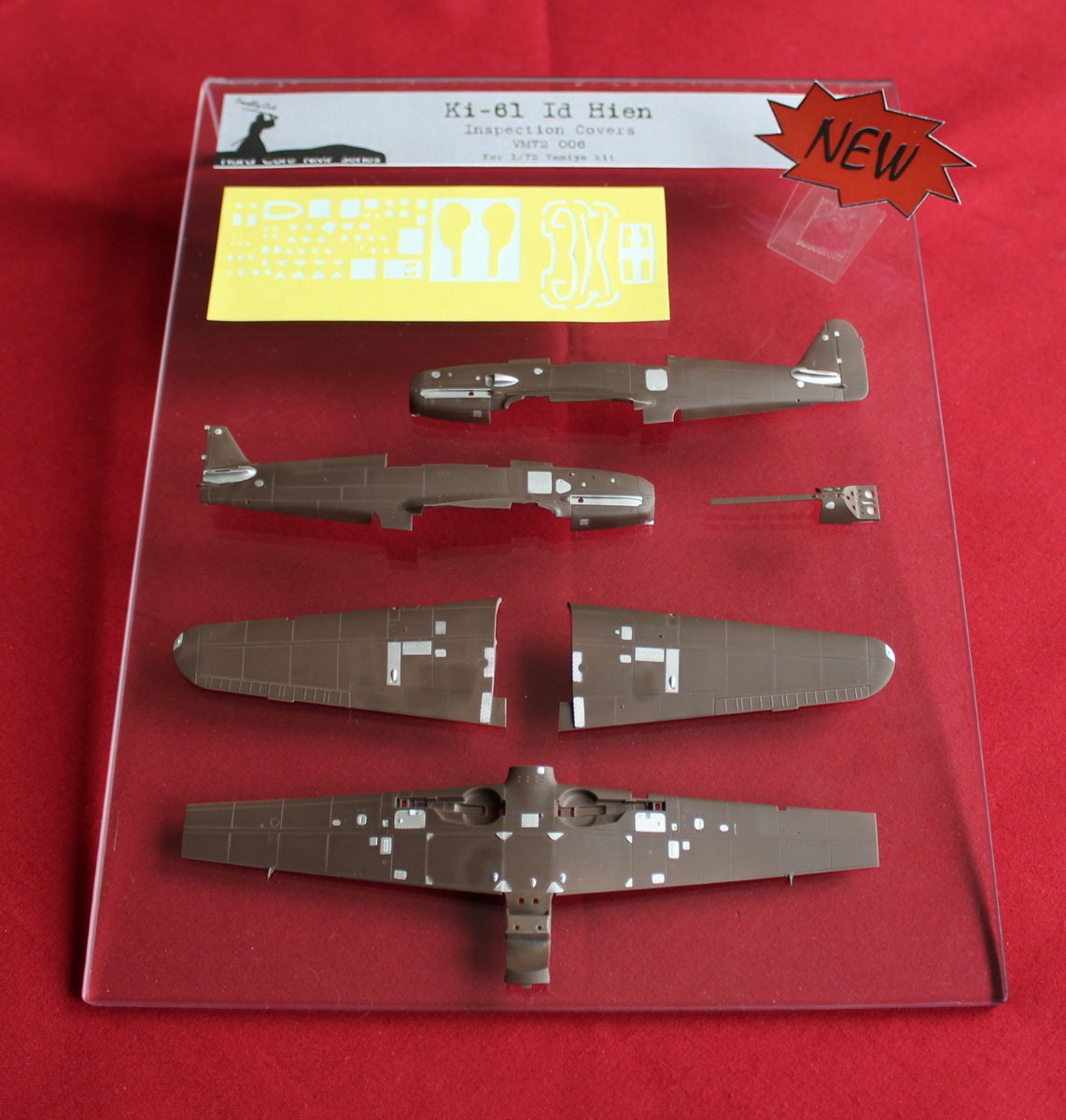 Dead Design Models HC72001 1:72 Kawasaki Ki-61-Id Hien Inspection Covers