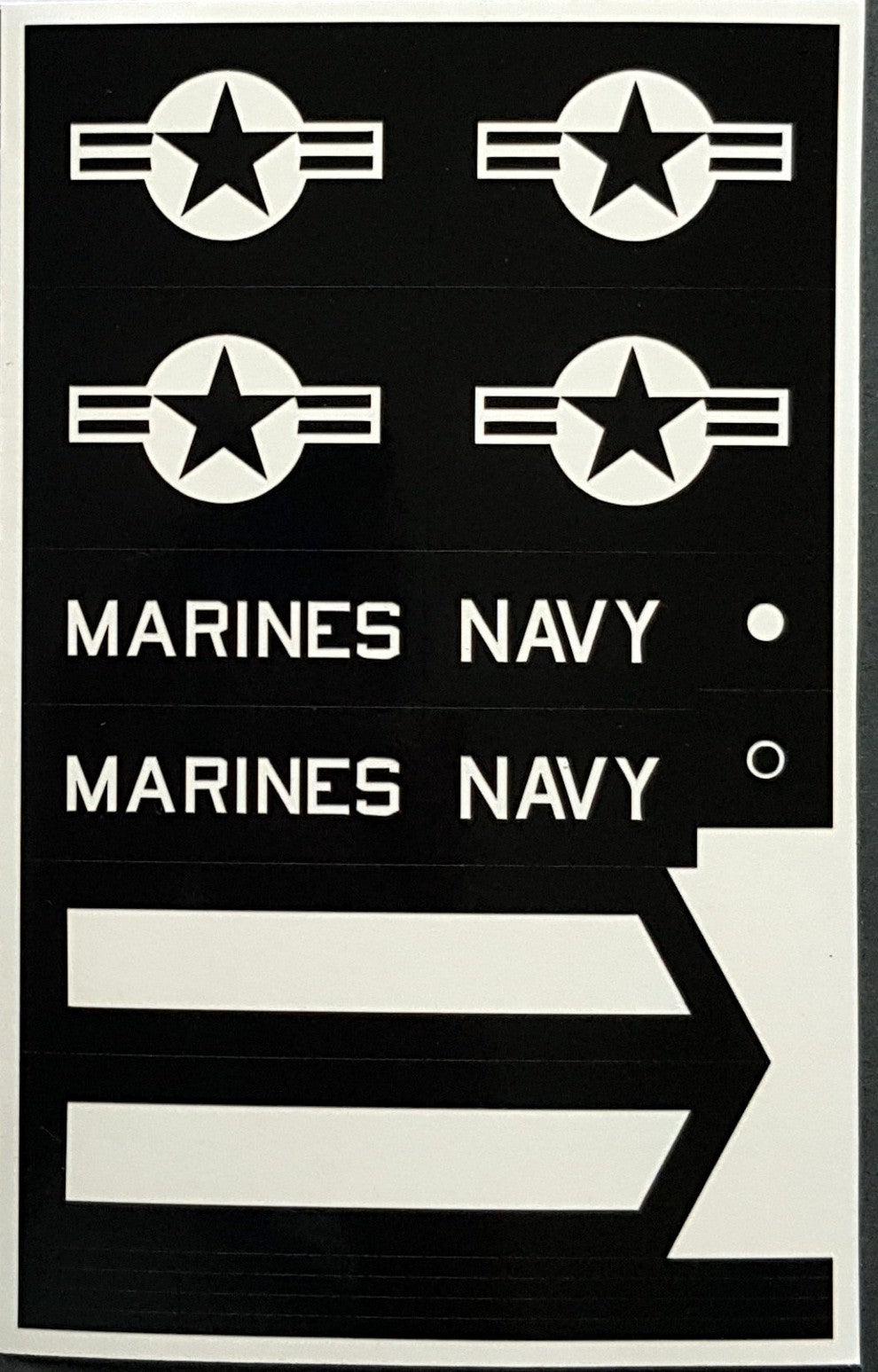 Dead Design Models NM32021 1:32 Douglas A-4 Skyhawk US National Insignias	(designed to be used with Trumpeter kits)[A-4E A-4F A-4M]
